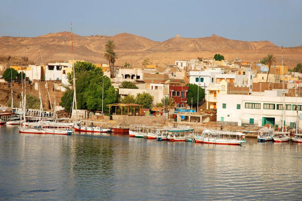 Nubian Village By Motorboat