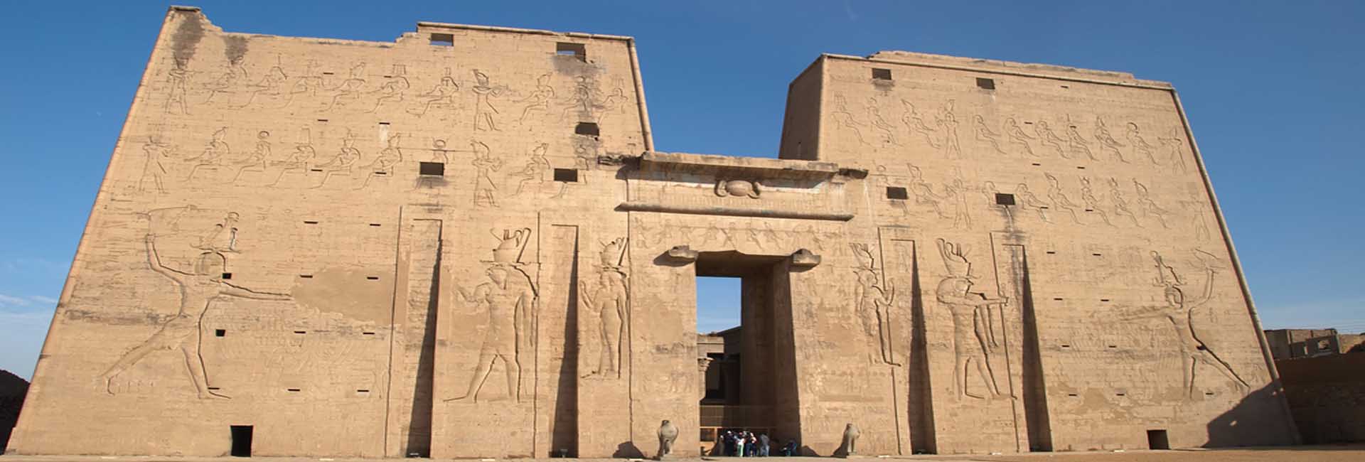 The Temple Of Horus At Edfu